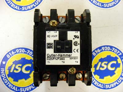 <b>Cutler-Hammer - </b>C25FNF360 Contactor Ser A1 120V